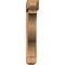Ekena Millwork Funston Craftsman Smooth Bracket w/ Offset Brace, Western Red Cedar, 7 1/2"W x 44"D x 44"H BKT0806X44X44FST04SWR - alternate 4